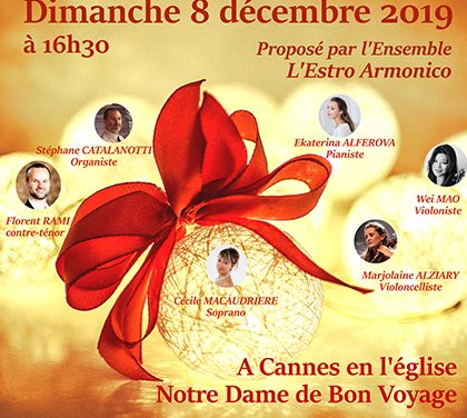 Concert Caritatif de Noël à Cannes