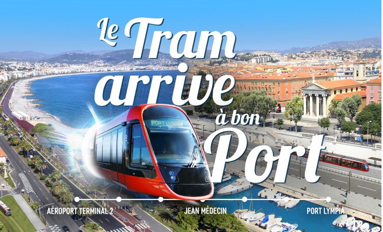 Le Tram arrive à bon Port