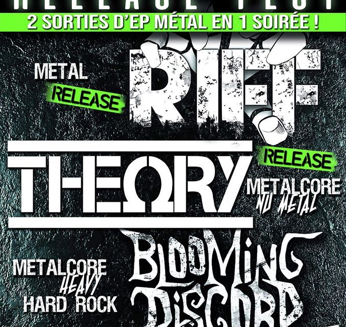 Release Metal Fest: RIFF + Theory + Blooming Discord