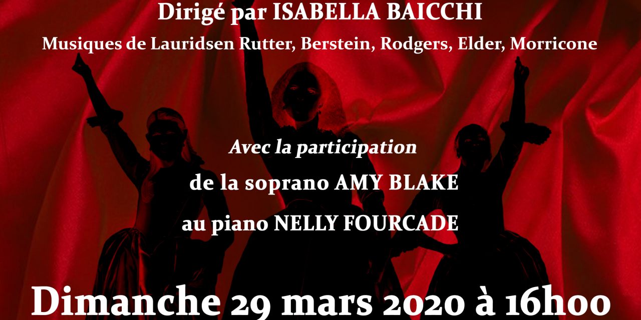 Concert des Choralines 06 avec Amy Blake