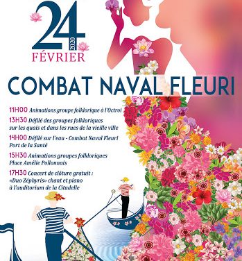 Combat Naval Fleuri à Villefranche-sur-Mer