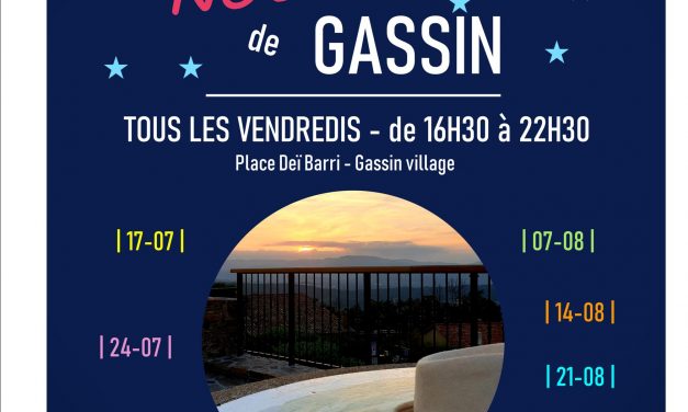 NOCTURNES ESTIVALES A GASSIN