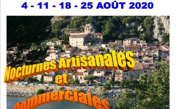 « NOCTURNES ESTIVALES » A BAUDUEN