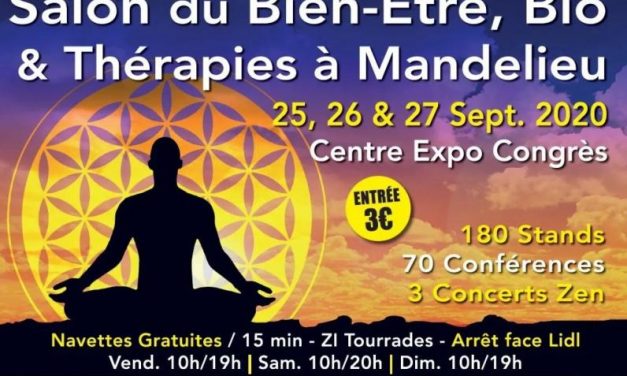 Salon du Bien-Être, Bio et Thérapies de Mandelieu