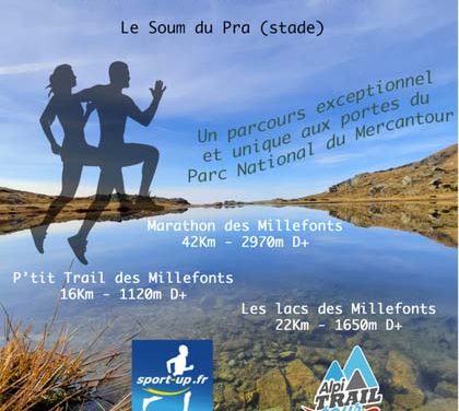 Trail des Millefonts à Valdeblore