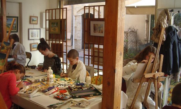 Stage de dessin et de peinture à Mouans-Sartoux